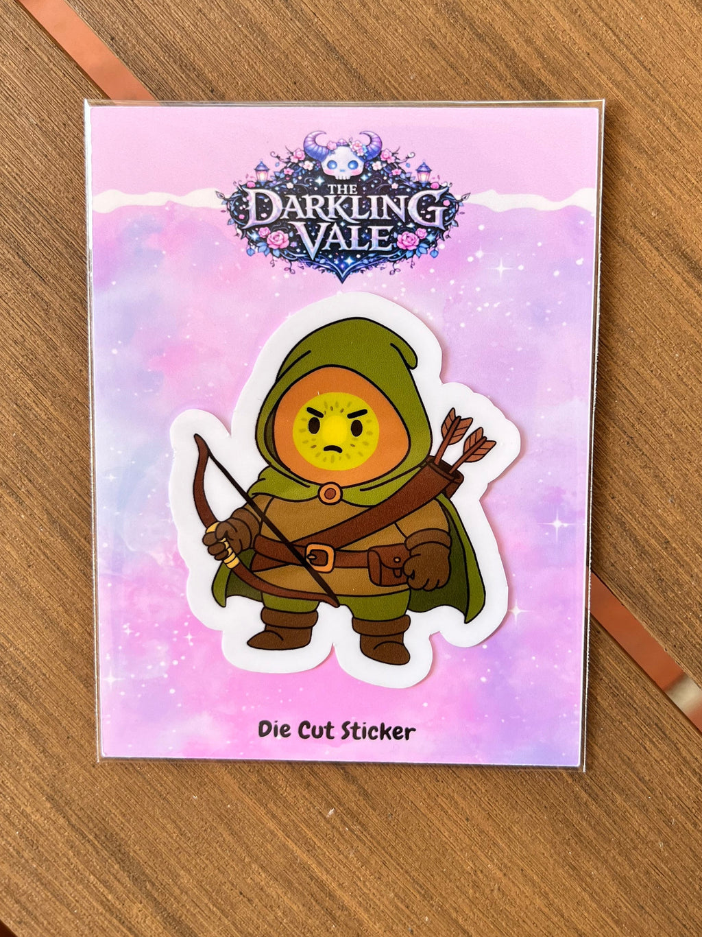 Kiwi ranger die cut sticker
