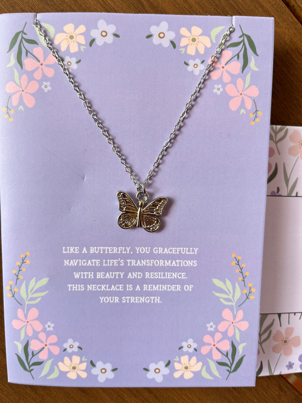 Elegant Butterfly Necklace