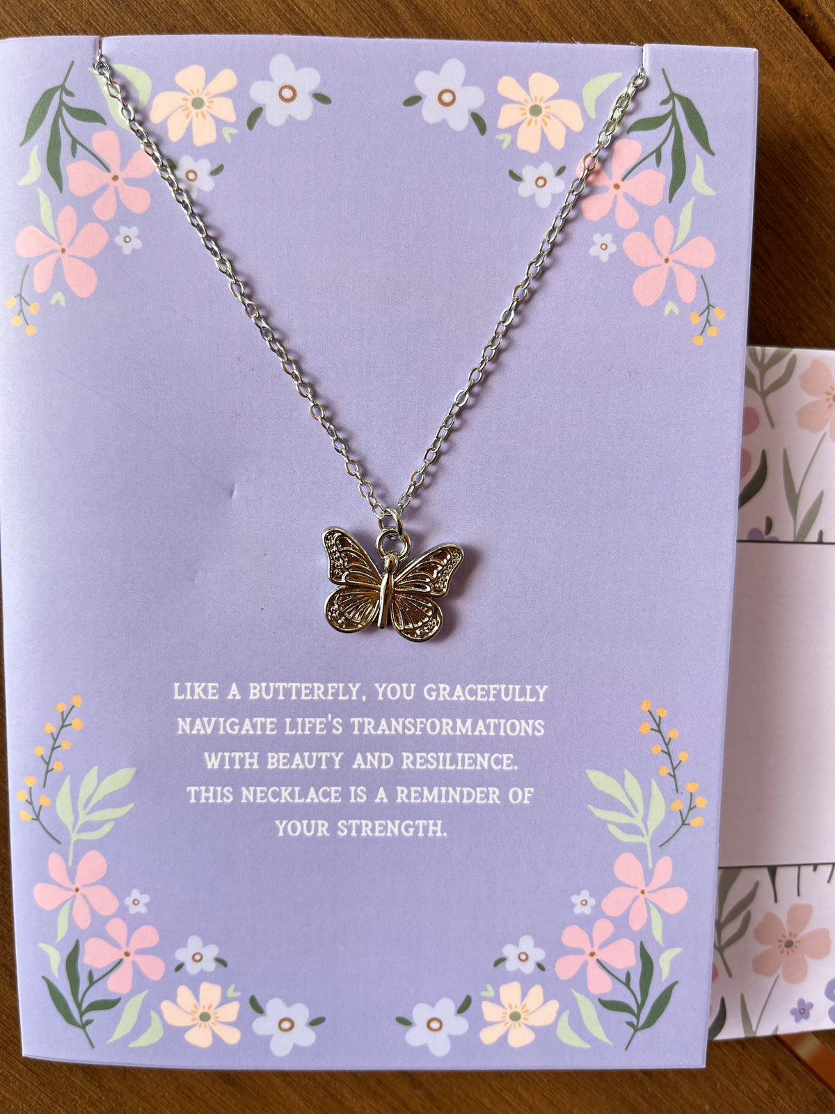 Elegant Butterfly Necklace