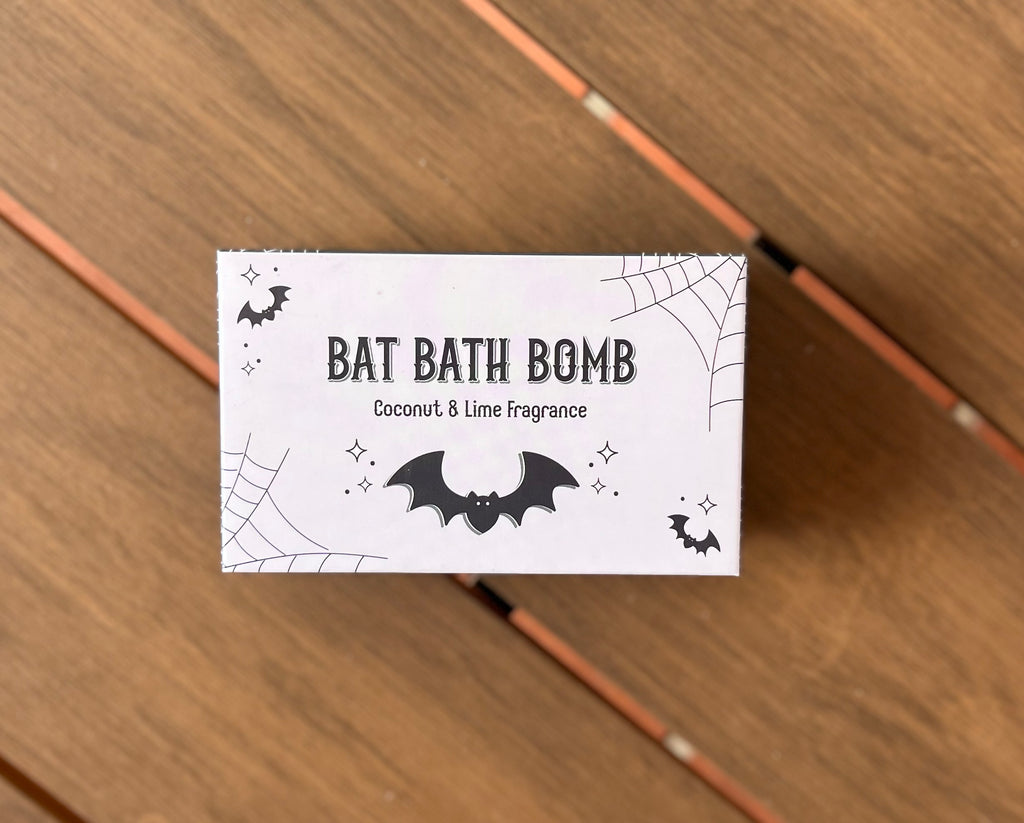 Bat Shaped Coconut & Lime Bath Bomb