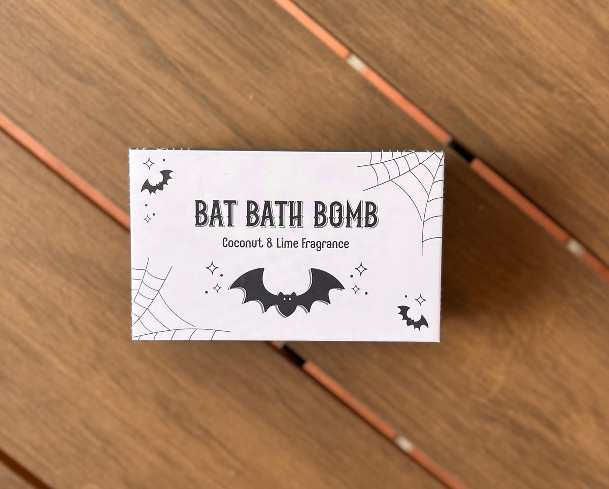 Bat Shaped Coconut & Lime Bath Bomb