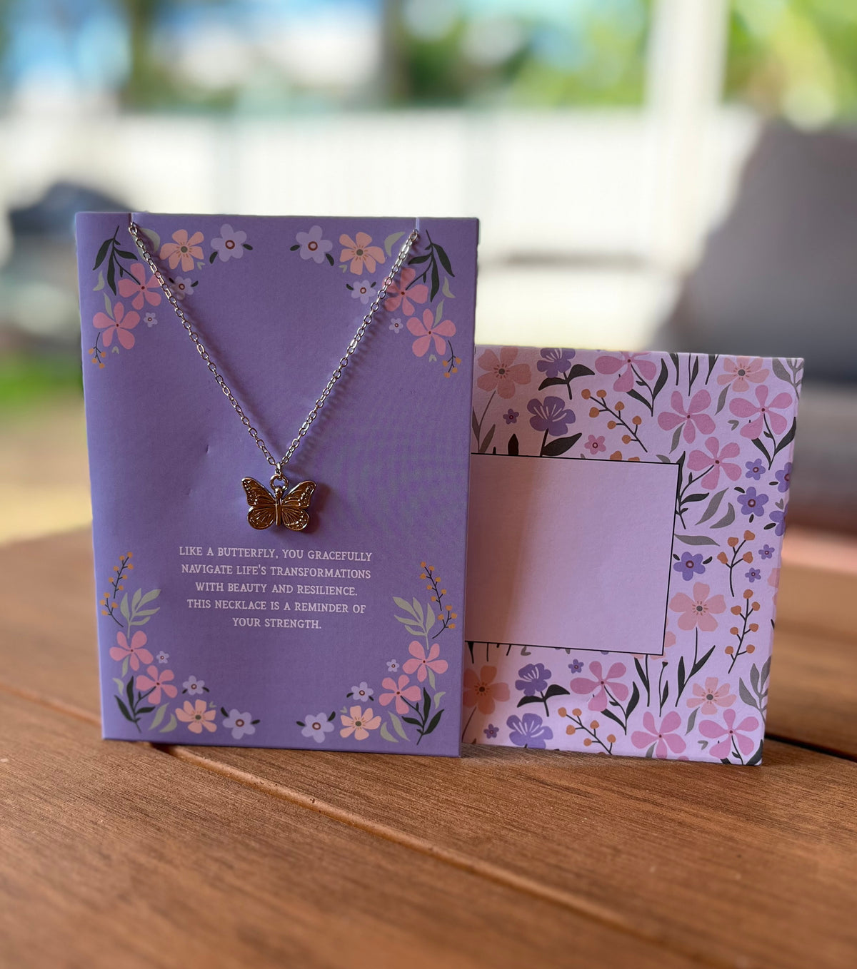 Elegant Butterfly Necklace