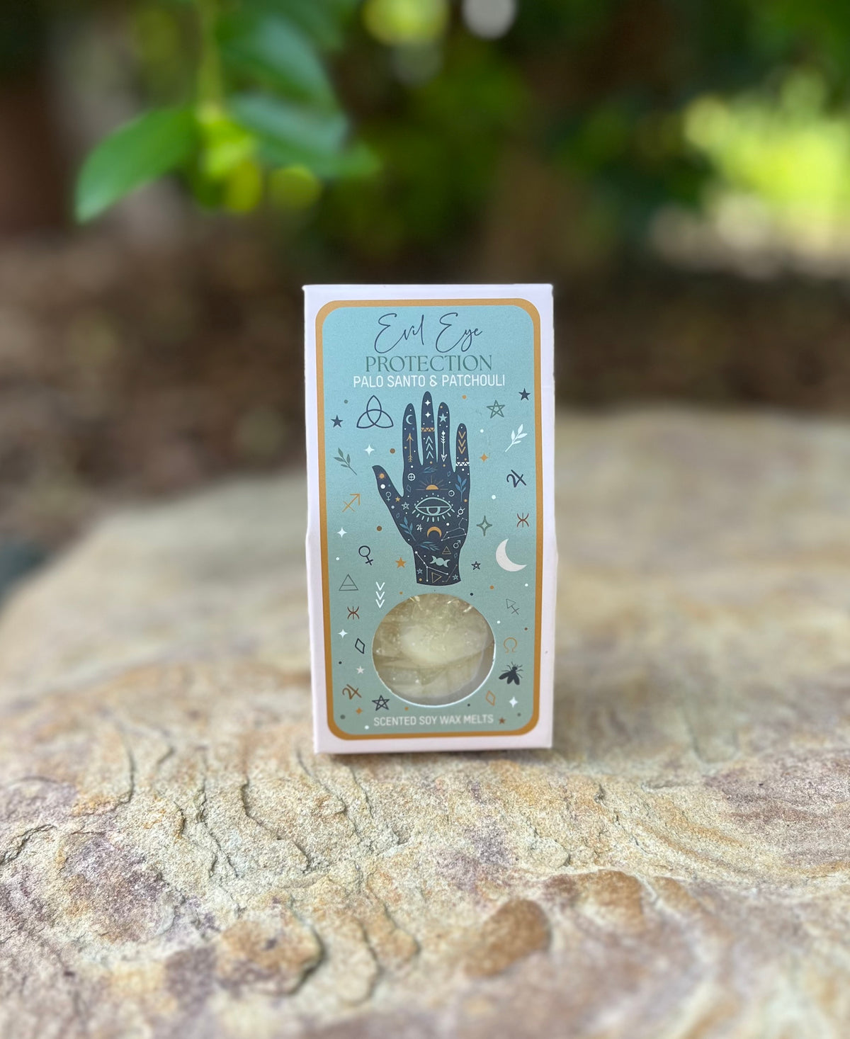 Evil Eye Protection Palo santo & patchouli scented soy wax melts