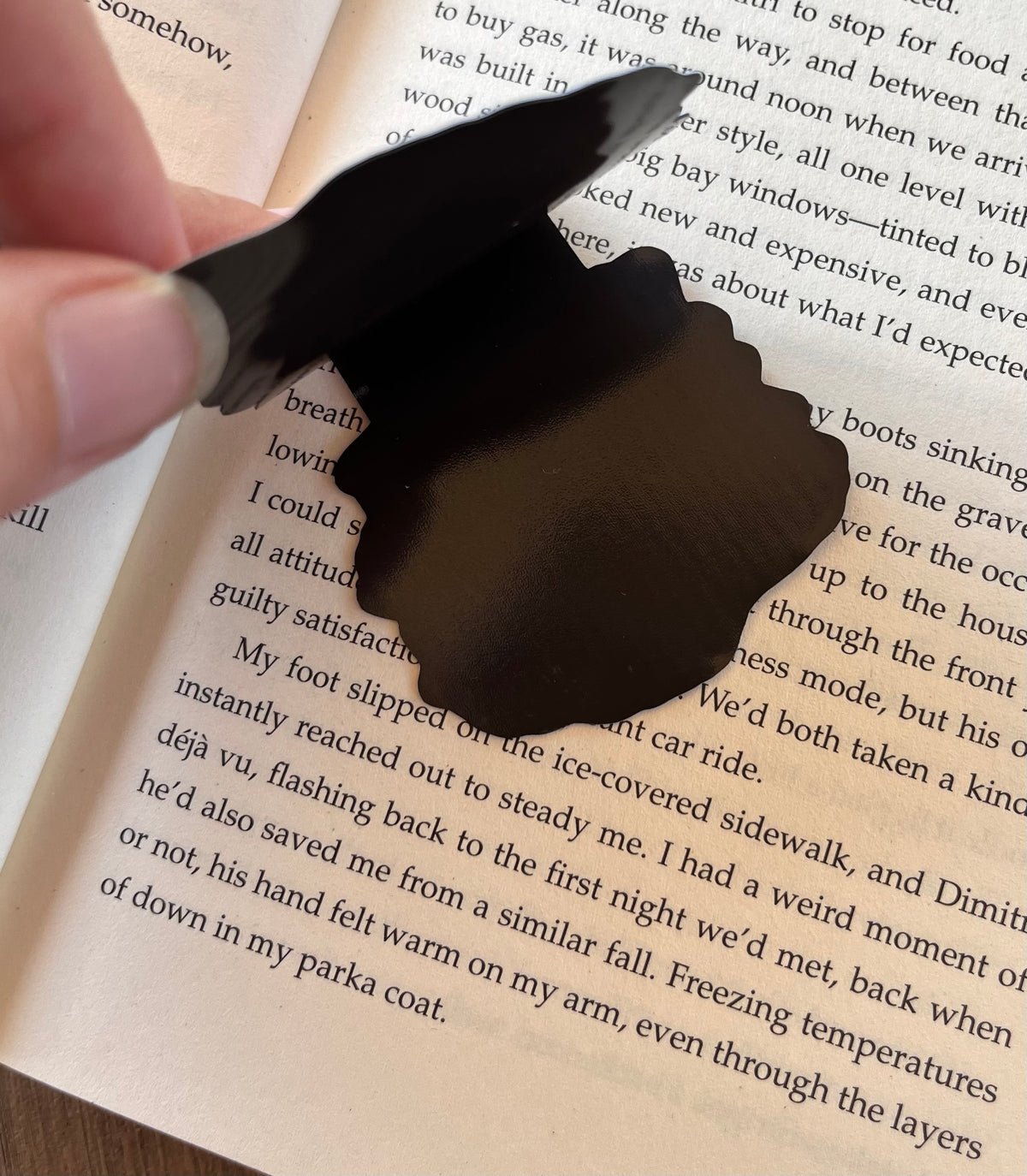 Don’t ask me what I’m reading magnetic bookmark