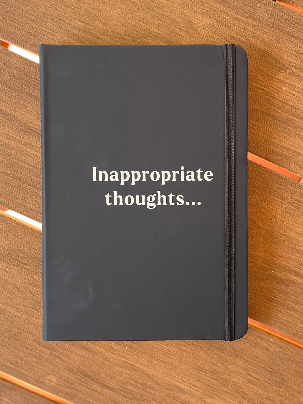 "Inappropriate Thoughts" A5 Lined Notebook