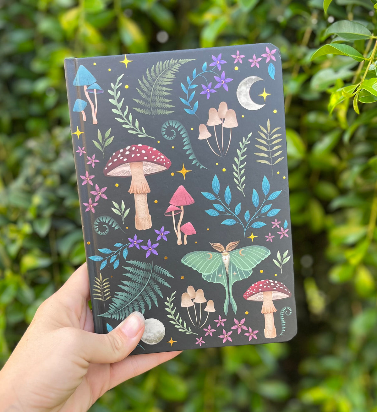 Dark Forest Print A5 Notebook