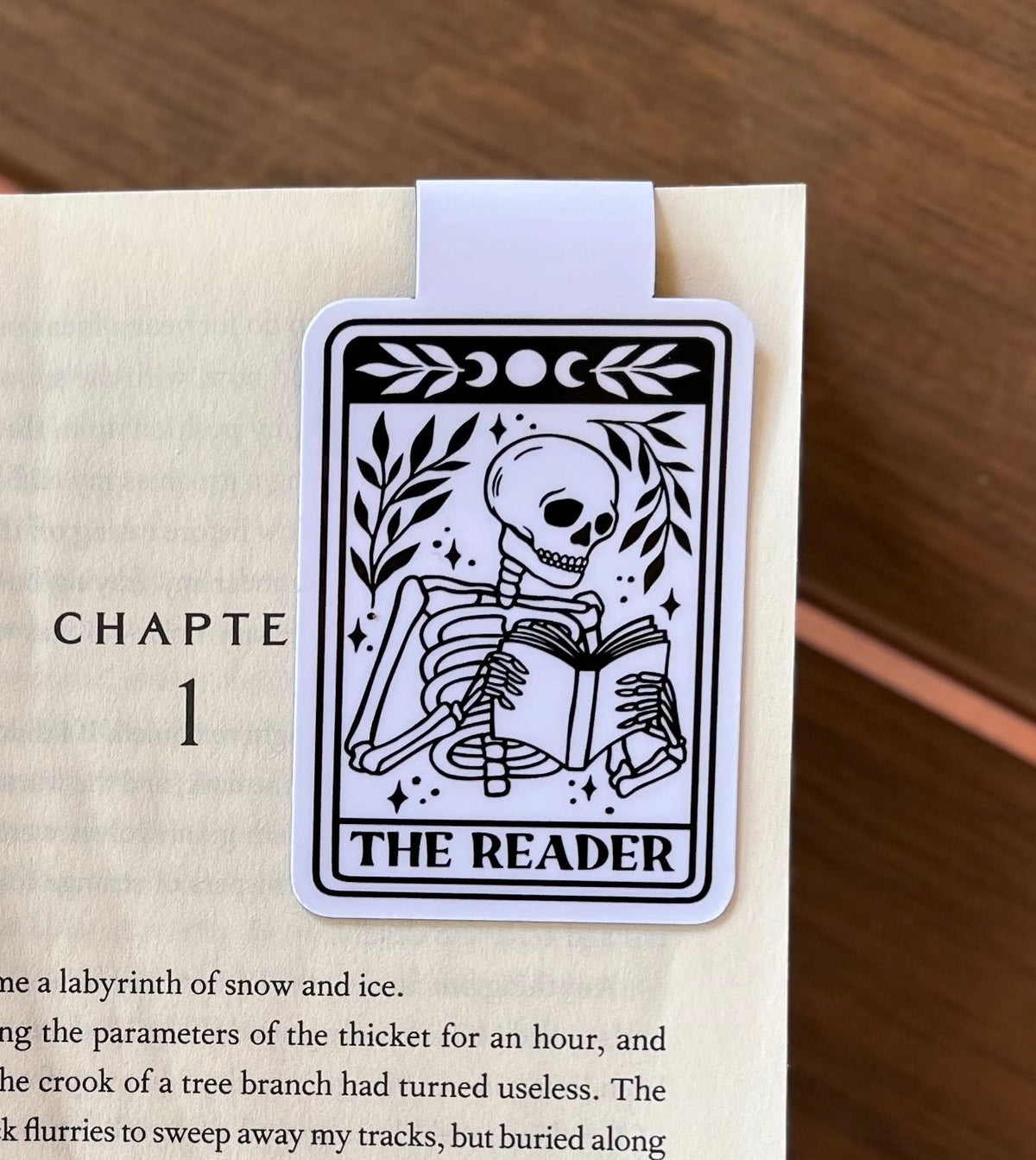 The Reader magnetic bookmark