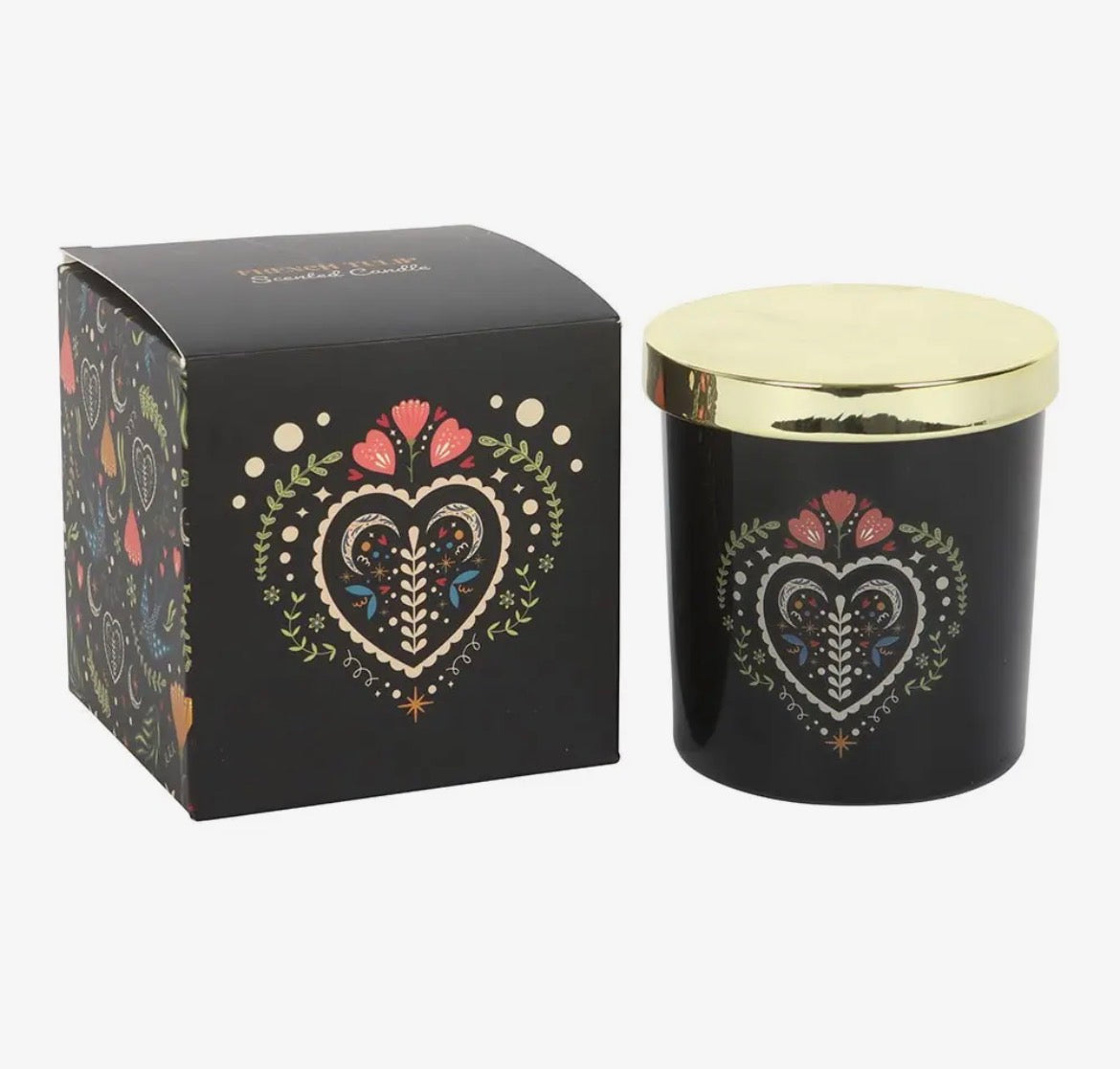Midnight Bloom Black French vs Tulip Scented Candle