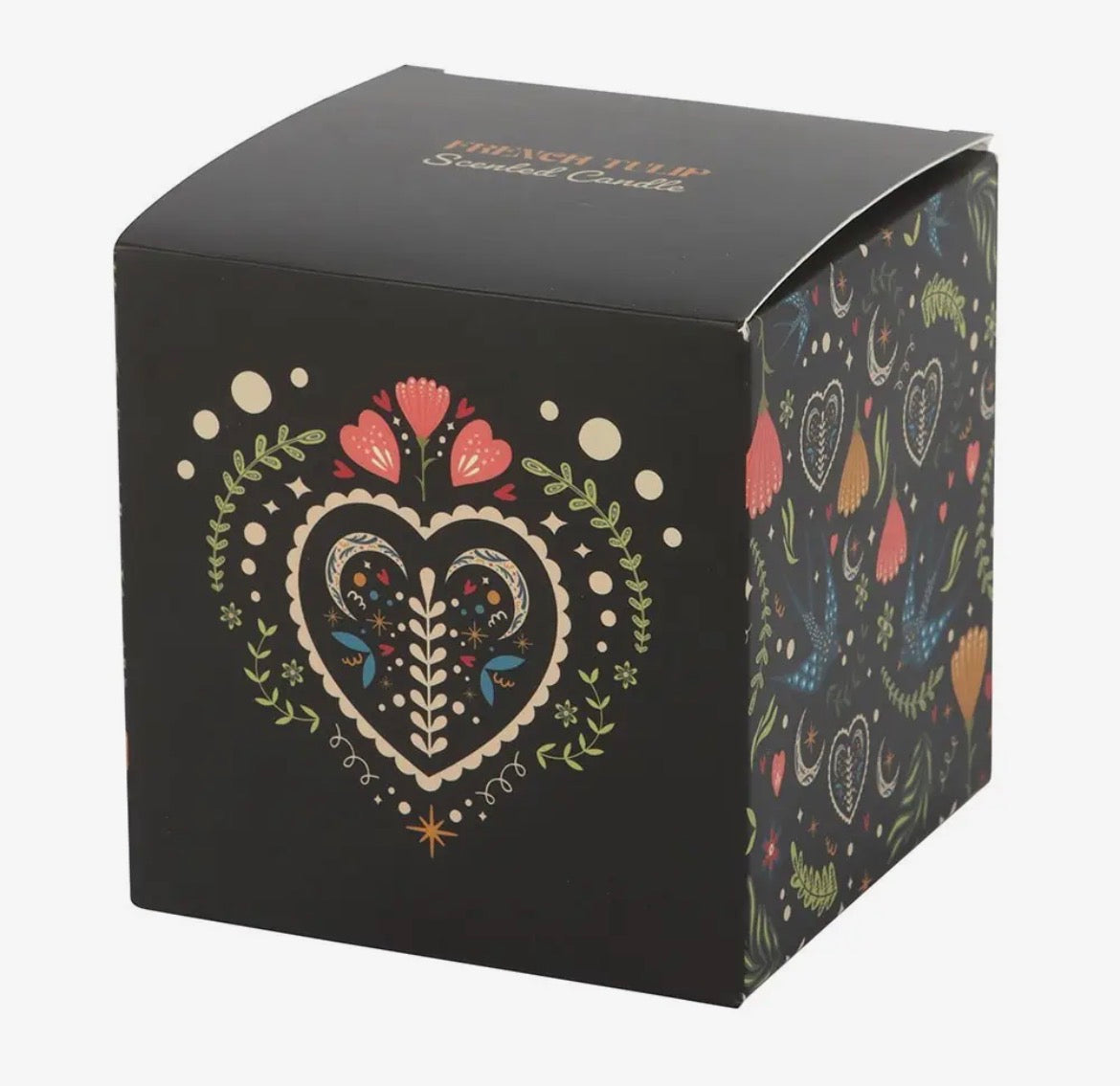 Midnight Bloom Black French vs Tulip Scented Candle