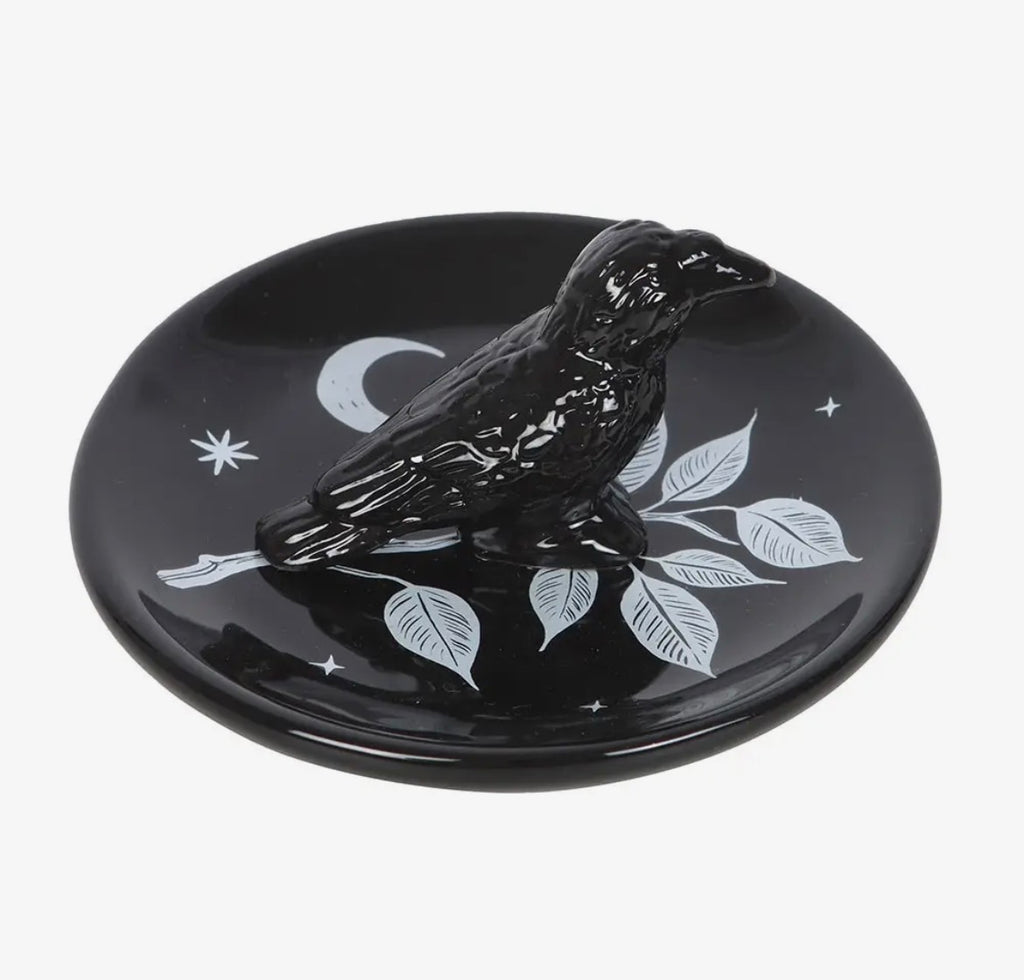Mystic Raven Trinket Dish