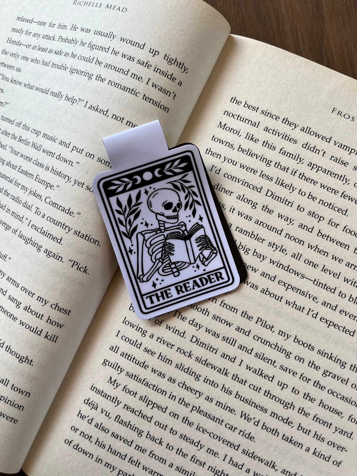 The Reader magnetic bookmark