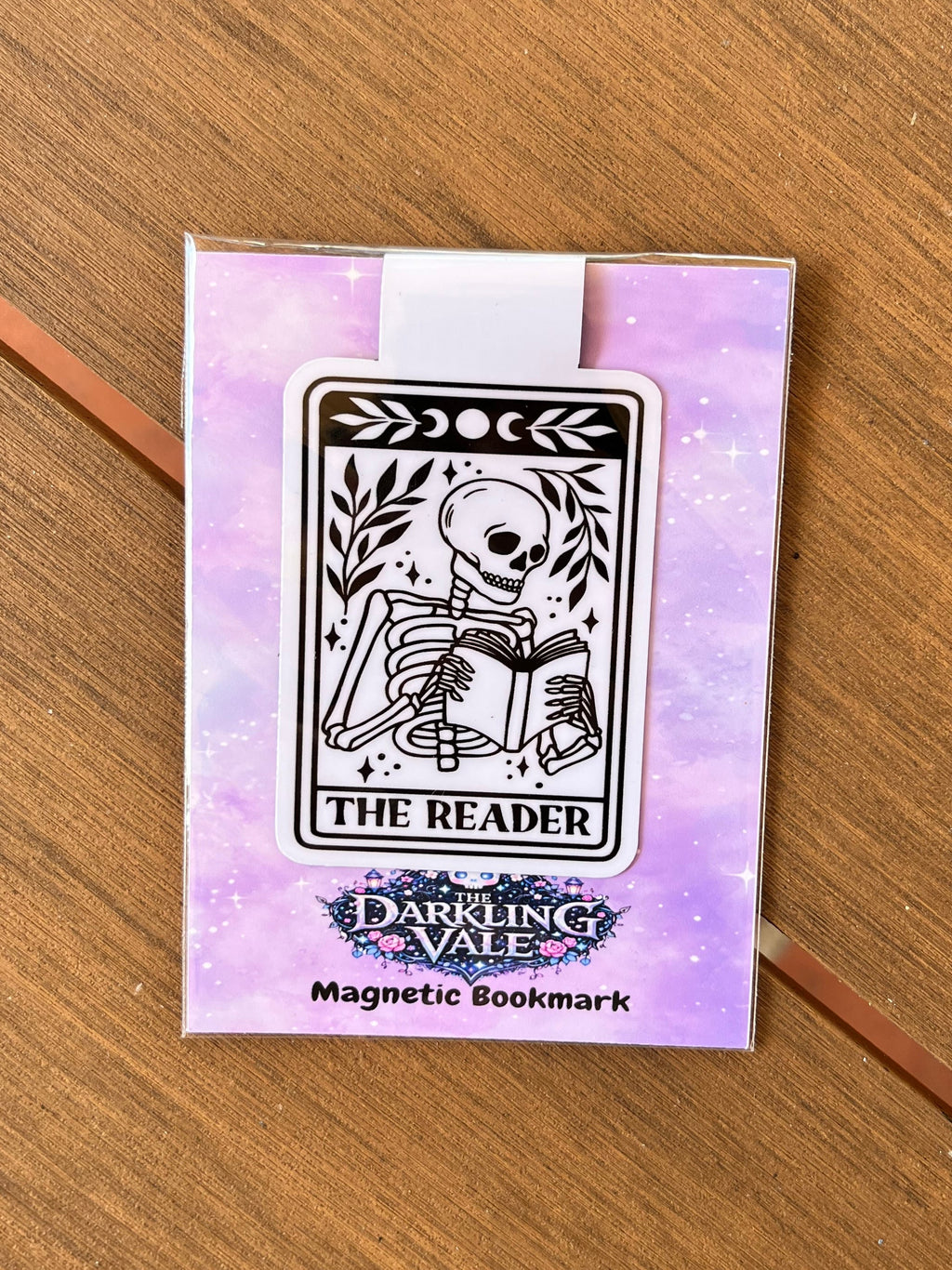The Reader magnetic bookmark
