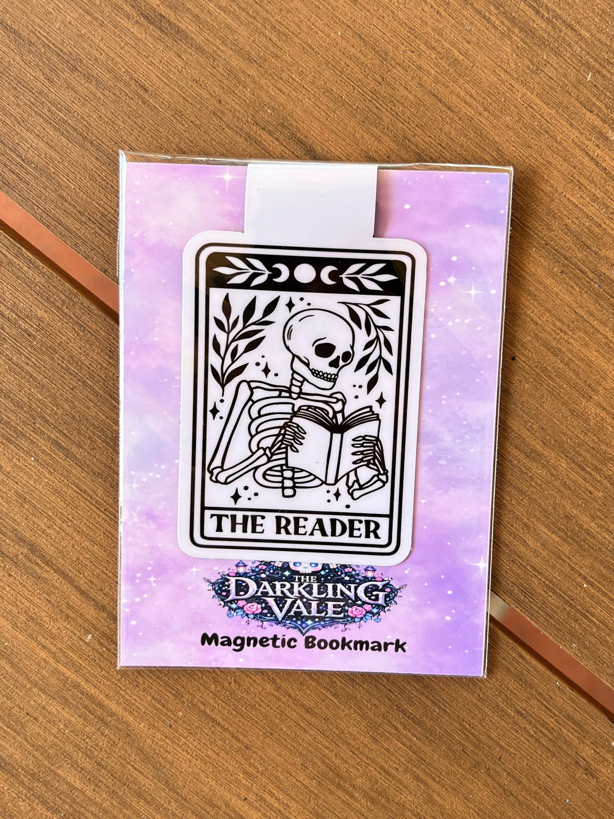 The Reader magnetic bookmark